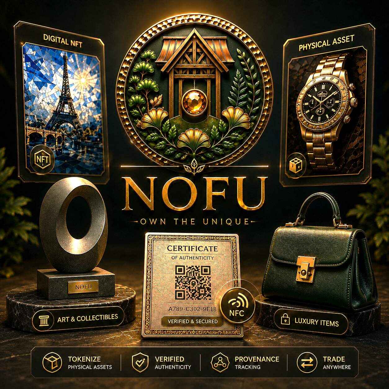 NOFU – Premium Phygital NFT Marketplace