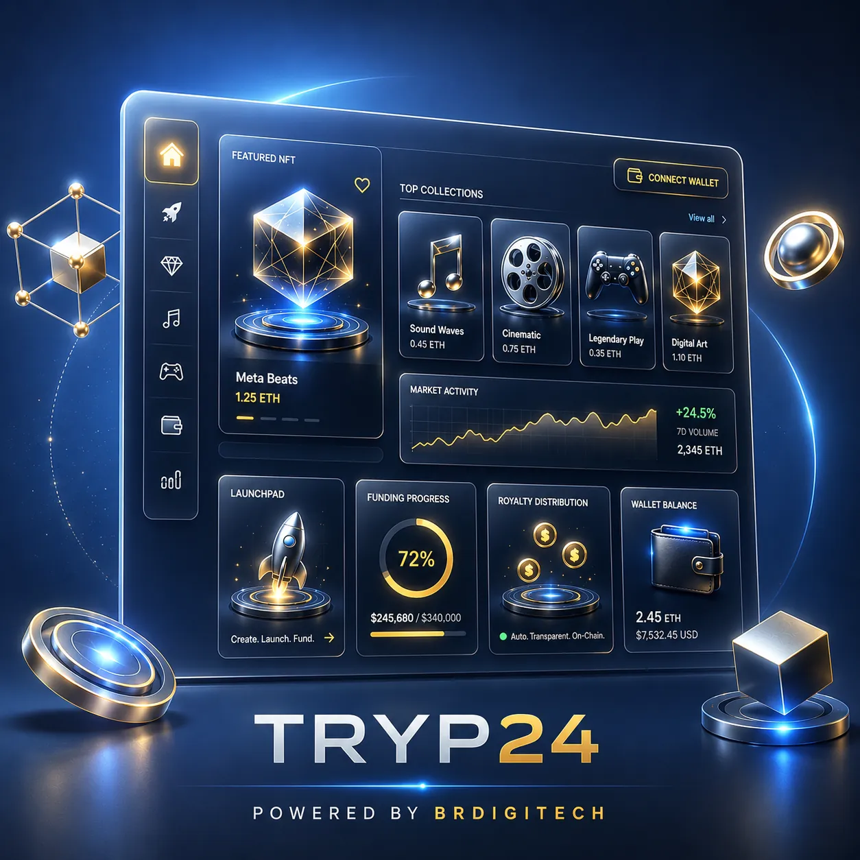 TRYP24 - Web3 Creator Marketplace