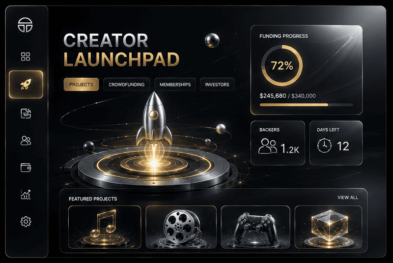 Creator Launchpad & Crowdfunding
